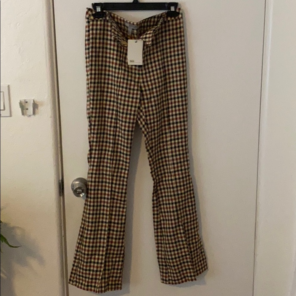High waisted boot cut kick flare pants